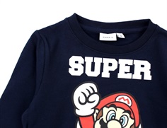 Name It sweatshirt dark sapphire super mario